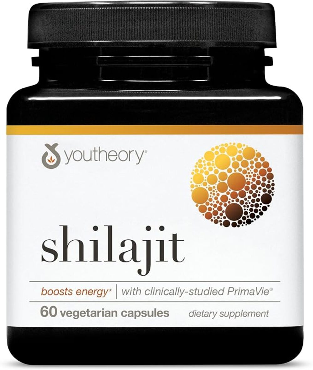 YouTheory Shilajit 60 Veg Caps Exp 6/2028